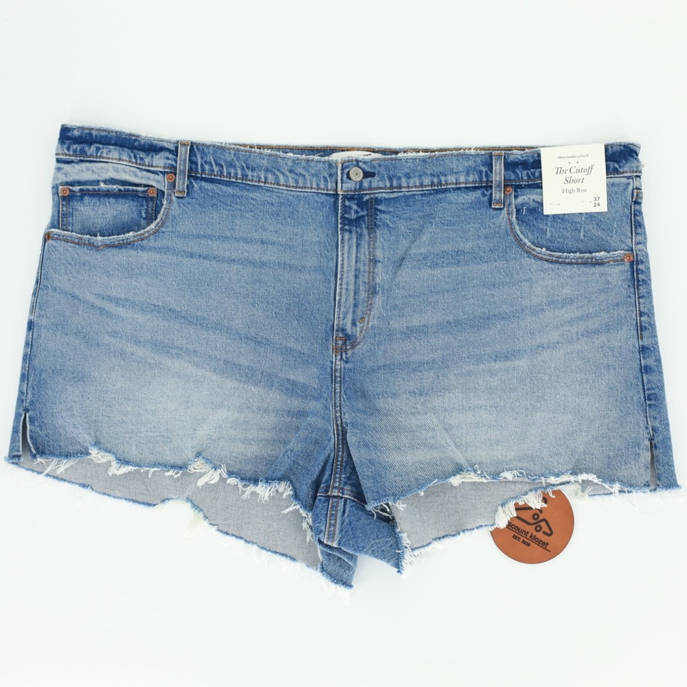 ABERCROMBIE & FITCH THE CUTOFF HIGH RISE SHORTS